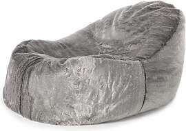 Icon Kunstfell Sitzsack-Liege für Erwachsene,