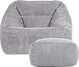 Icon Natalia Sitzsack Sessel mit Hocker für