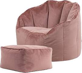 Icon Sirena Sitzsack Sessel mit Hocker für