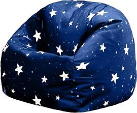 Icon Sterne Sitzsack Kinder, Dunkelblau,