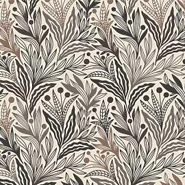 ICYEHAO Selbstklebende Tapete Braun, 44 x 300 cm