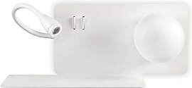 Ideal Lux Book-1 Wandlampe mit USB Weiß
