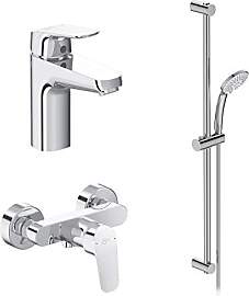 Ideal Standard BD011AA Armaturen-Paket, Chrom,
