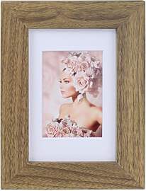 IDEAL TREND Bilderrahmen Holz Rahmen Plexi Acryl