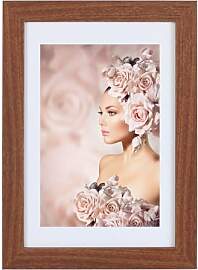 IDEAL TREND Bilderrahmen Holz Rahmen Plexi Acryl
