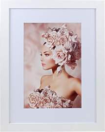 IDEAL TREND Bilderrahmen Holz Rahmen Plexi Acryl