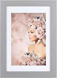 IDEAL TREND Bilderrahmen Holz Rahmen Plexi Acryl