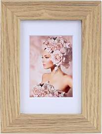 IDEAL TREND Bilderrahmen Holz Rahmen Plexi Acryl