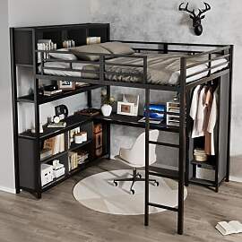 Idemon Eisenbett, Hochbett, Doppelstöckiger