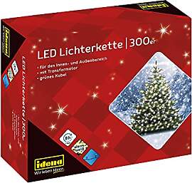 Idena 30441 - LED Lichterkette mit 300 LEDs in