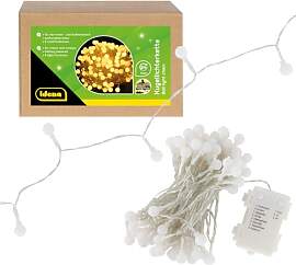 Idena 30523 - LED Kugel Lichterkette mit 100 LEDs