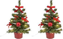 Idena 31486 - Deko-Weihnachtsbaum mit 20 LED in