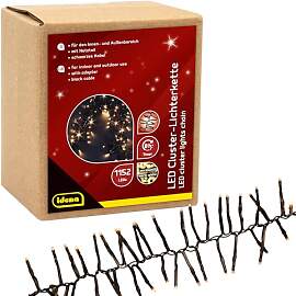 Idena 31898 - LED Cluster Lichterkette mit 1152