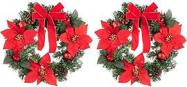 Idena 31904 - Weihnachtskranz ca. 40 cm,