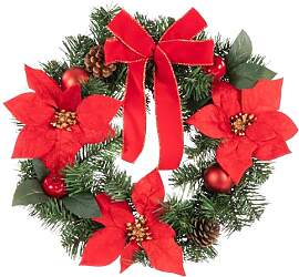 Idena 31904 - Weihnachtskranz ca. 40 cm,