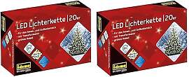 Idena 8325052 - LED Lichterkette mit 20 LEDs in