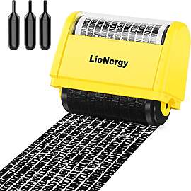 Identitätsschutz Rollstempel LioNergy Extra groß 