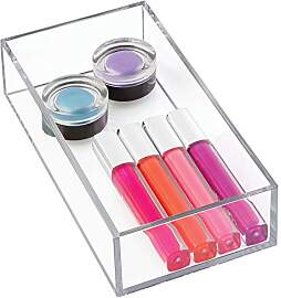 iDesign Clarity Make-up-Organizer, lange