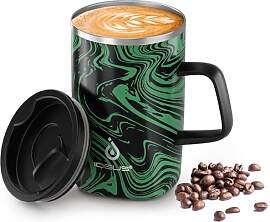 Ideus® Kaffeebecher 470 ml (16 oz), doppelwandige 