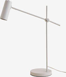 Idina Tischlampe Aus Eisen Weiss - Sklum