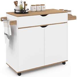 IDMarket - Küchenschrank COSY XXL mit weißer