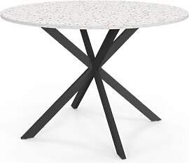 IDMarket - Runder Esstisch ALIX 6 Personen