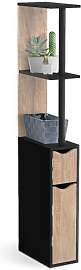 IDMarket - WC-Möbel Regal Holz Willy 2 Türen