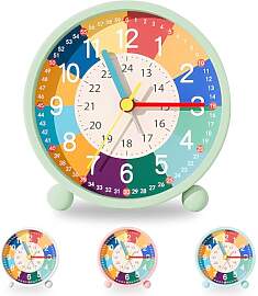 Idota Wecker Kinder, Wecker Analog Ohne Ticken