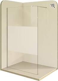 i-flair Duschabtrennung Walk In FIONA 140x200 cm