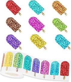 IHLOOTD Eiscreme Sticker 3D 500 PCS Eiscreme