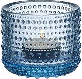 Iittala Kastehelmi Windlicht/Teelichthalter Glas