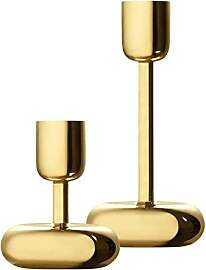 Iittala Nappula Kerzenhalter aus Messing
