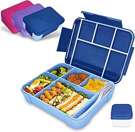 IJIAMY Brotdose Kinder mit Fächern, Bento Box