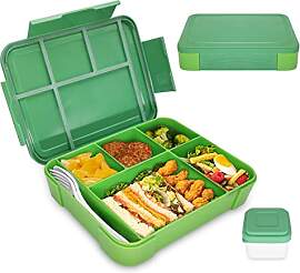 IJIAMY Brotdose Kinder mit Fächern, Bento Box