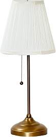 IKEA ARSTID Tischleuchte - Messing/Weißer
