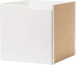 IKEA Einsatz mit Tür weiß OHNE Griff 33x33 (IKE