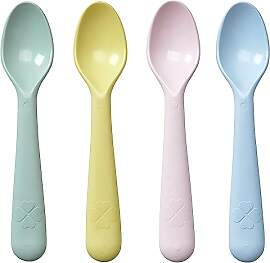 Ikea Kalas Spoons - Assorted Colours - Set of 4