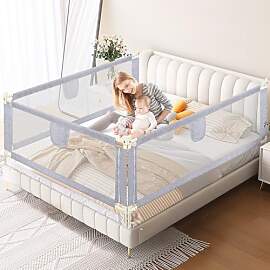 Ikodm Bettgitter Rausfallschutz 200CMx1+180CMx1