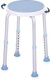 Ikodm Duschhocker Badhocker 360°Drehbarer