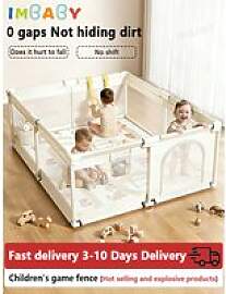 IMBABY Neuer Babyzaun, Baby-Bällebad für den