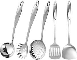 IMEEA Küchenutensilien Set 5-teilig Schwerer 304