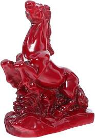 IMIKEYA Rotes Pferd Feuerpferd Rote Deko 2026