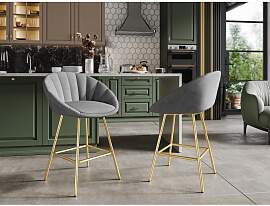 Im Set zwei Barhocker H112