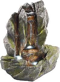 infactory Zimmerspringbrunnen: Beleuchteter