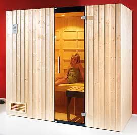 Infrarotkabine WEKA "Alaro", beige