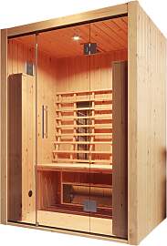 Infrarotkabine WEKA "Hamina", beige