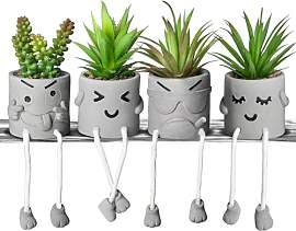 INFTYLE Kreative künstliche Sukkulenten in