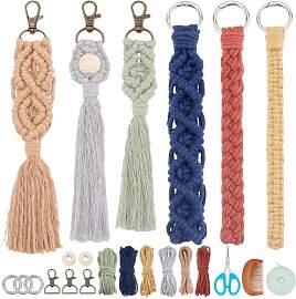 INFUNLY 6 Sets DIY Makramee Boho