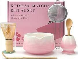 INHABIT UNION Matcha Set mit Farbverlauf,