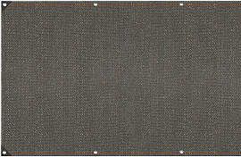 Inkazen - Sichtschutz in Grau - (B)500 x (H)100